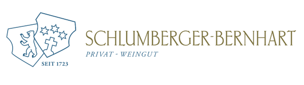 Wappen und Schriftzug Privat-Weingut Schlumberger-Bernhart